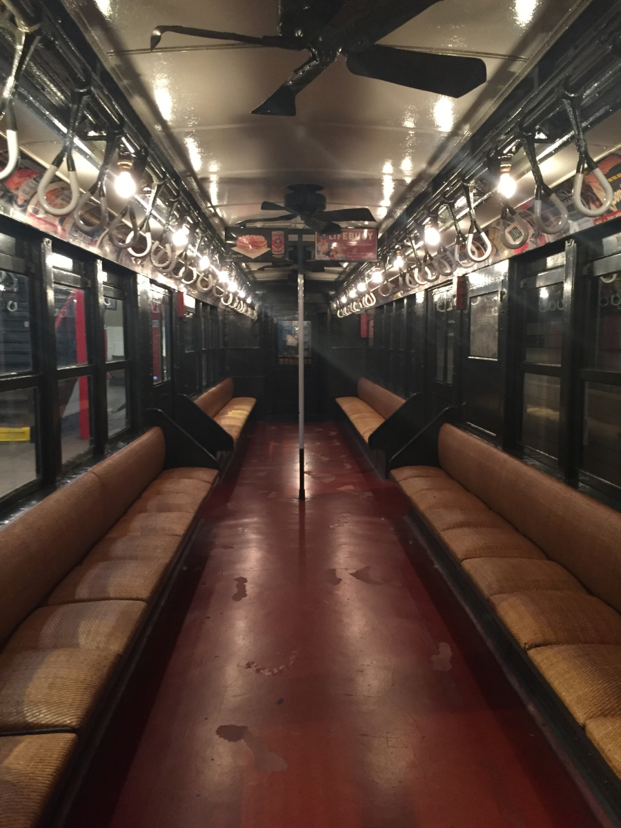 New York: visite du musée du métro