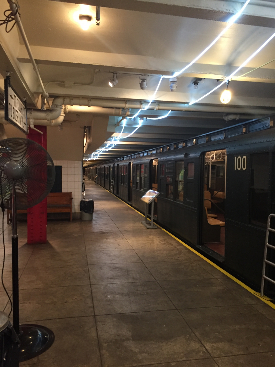 New York: visite du musée du métro