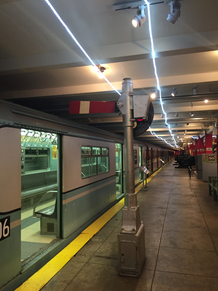 New York: visite du musée du métro