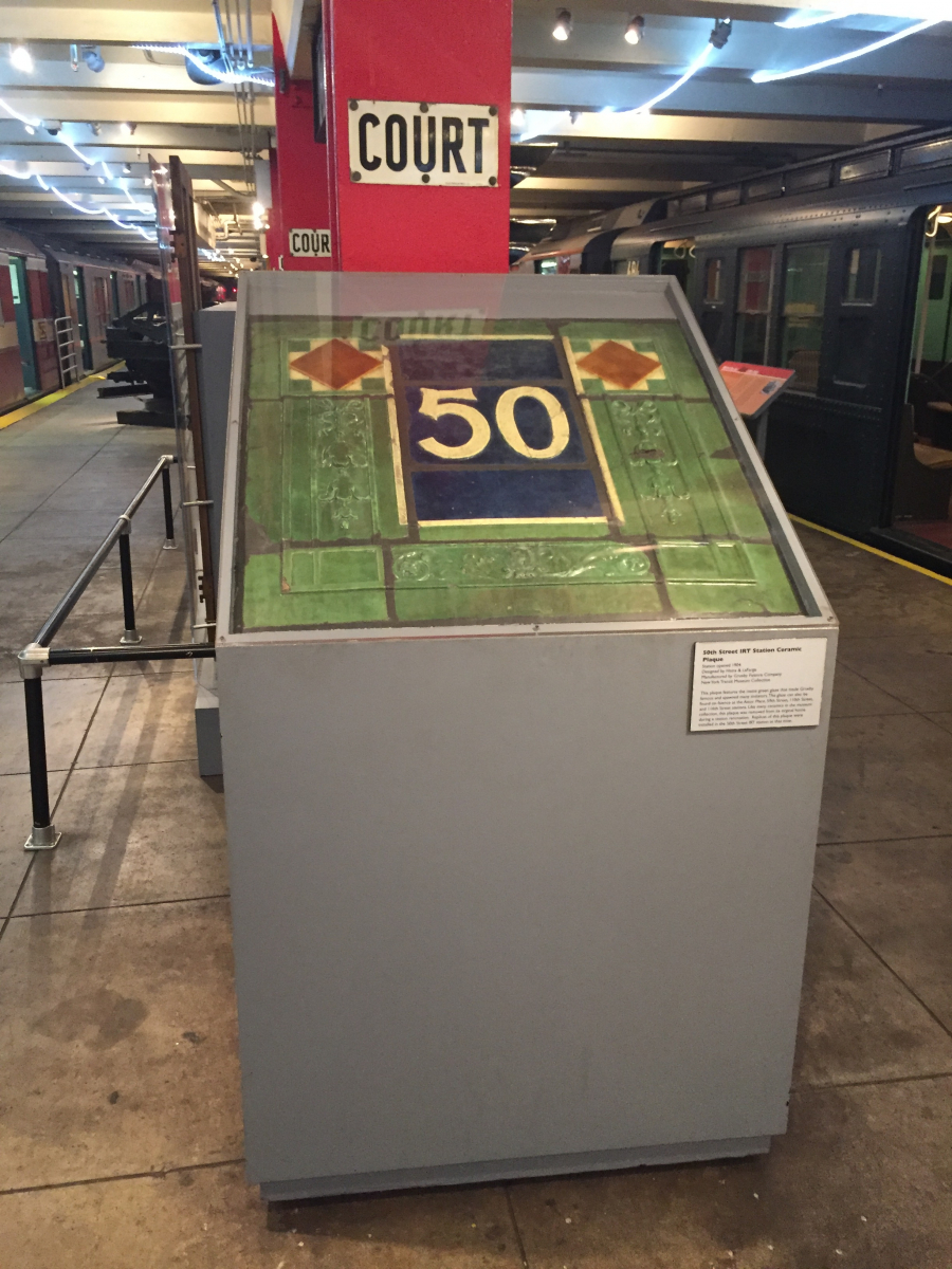 New York: visite du musée du métro