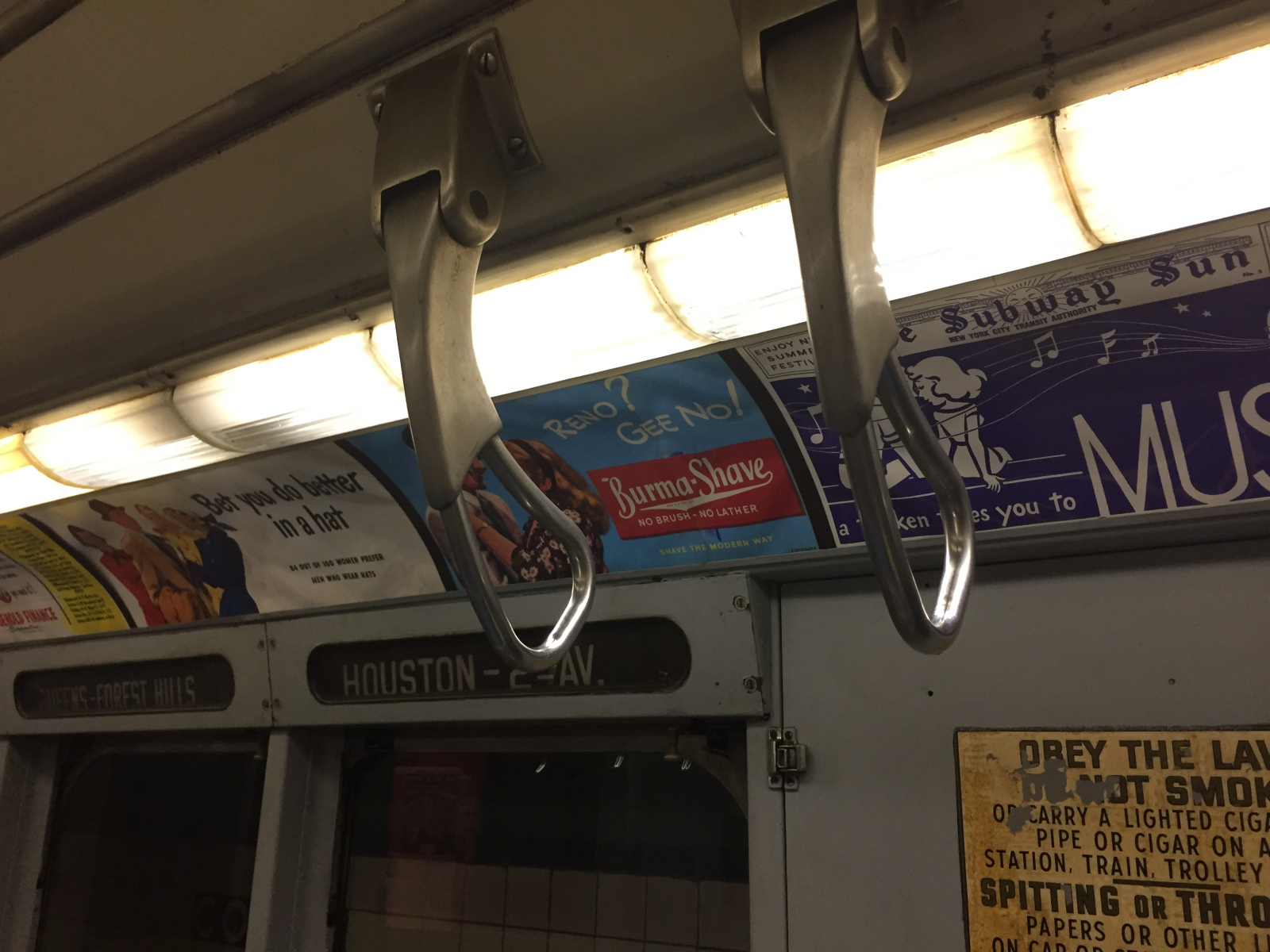 New York: visite du musée du métro