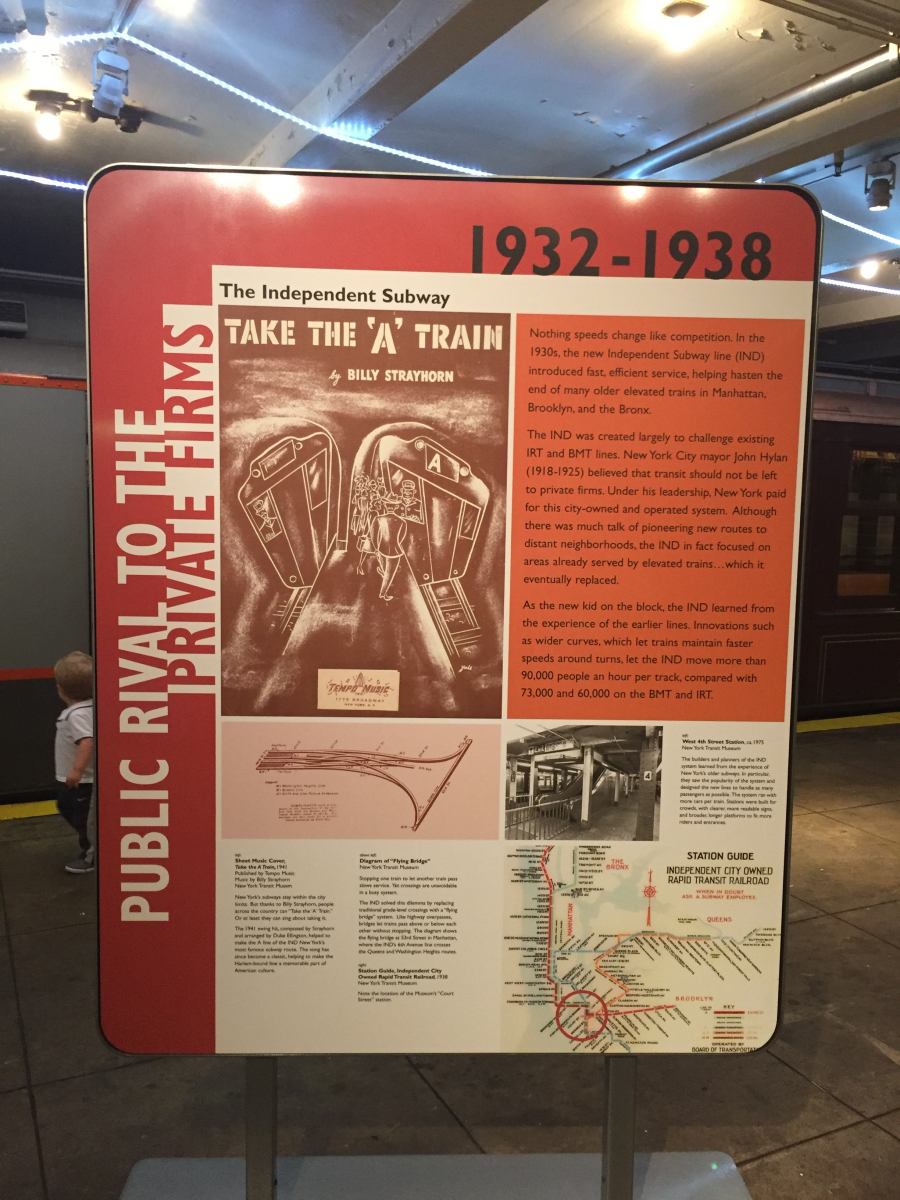 New York: visite du musée du métro