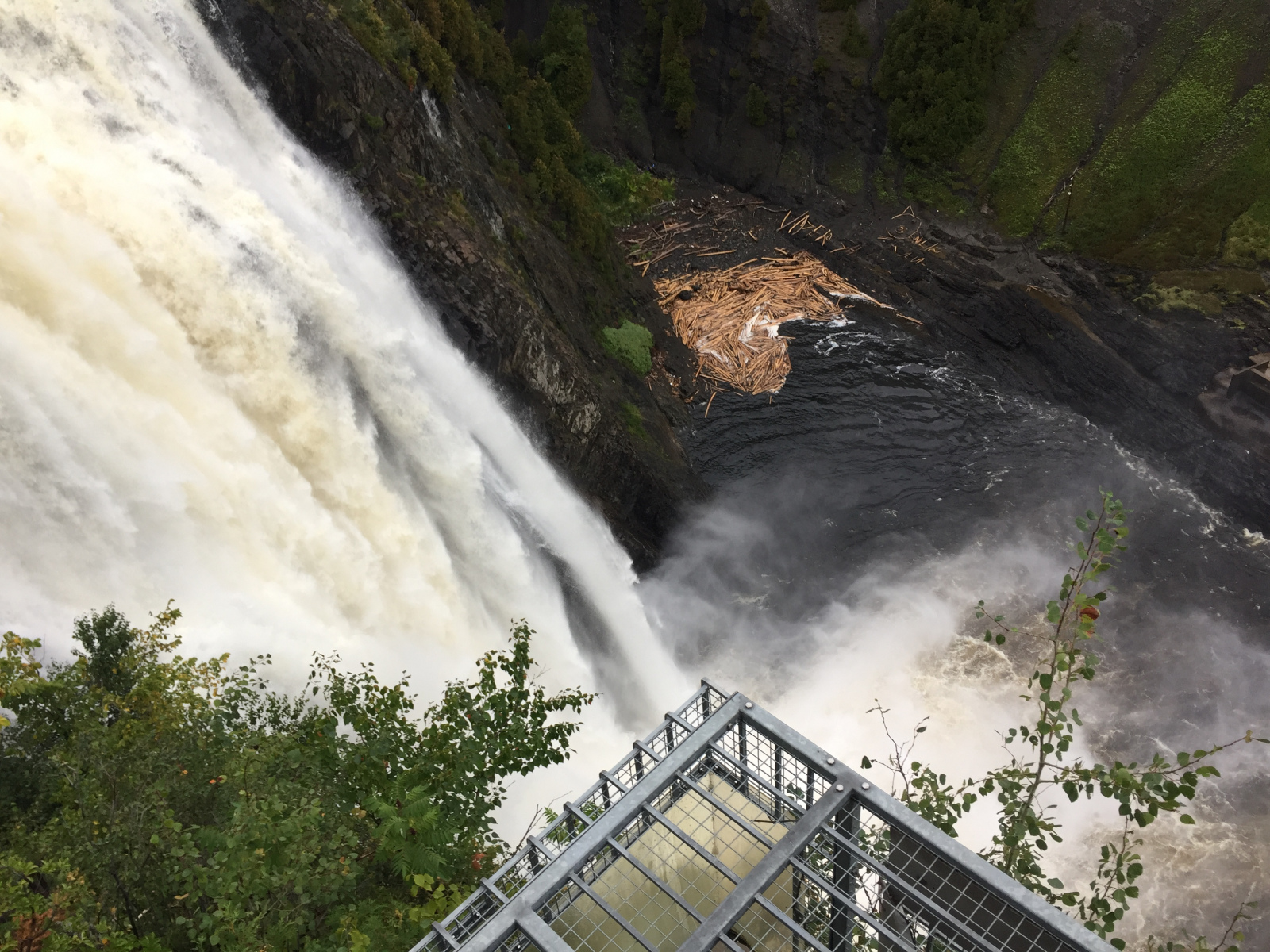 Québec: visite des chutes de Montmorancy