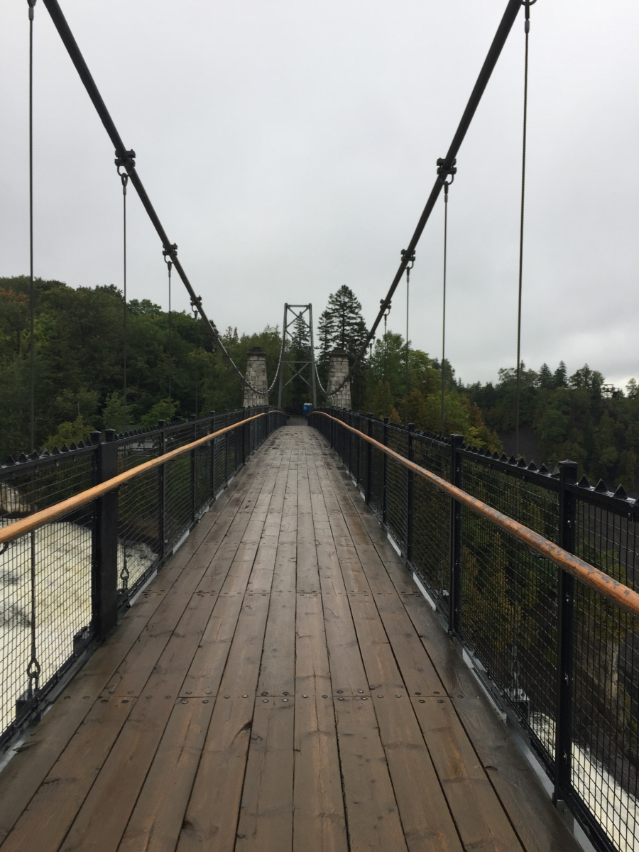 Québec: visite des chutes de Montmorancy