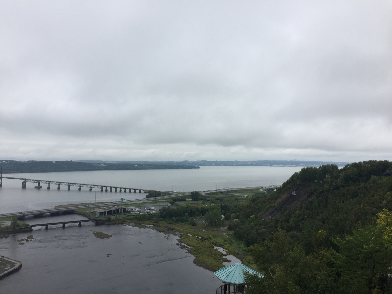 Québec: visite des chutes de Montmorancy