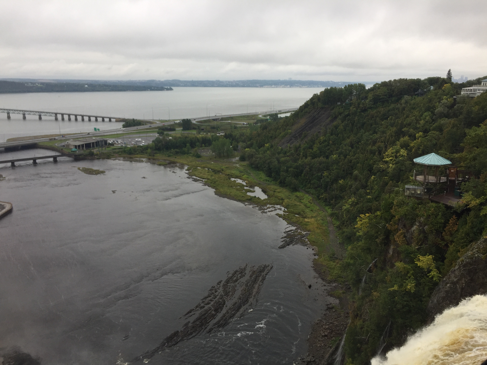 Québec: visite des chutes de Montmorancy