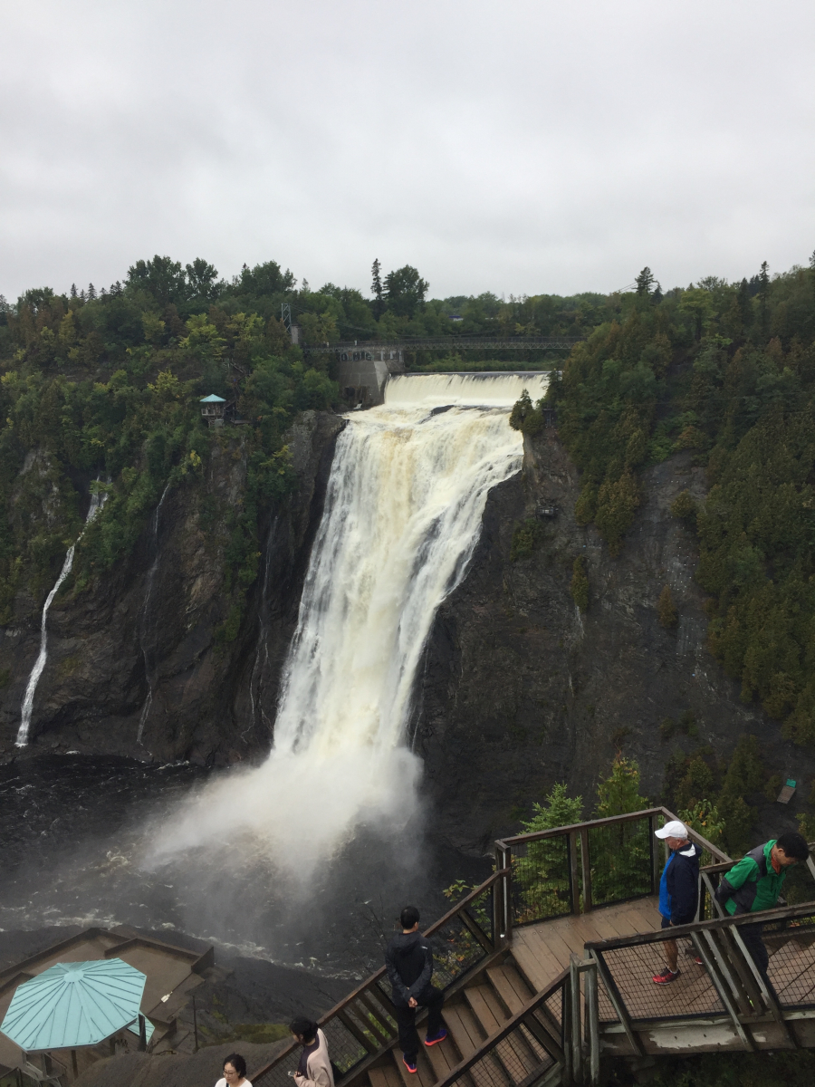 Québec: visite des chutes de Montmorancy