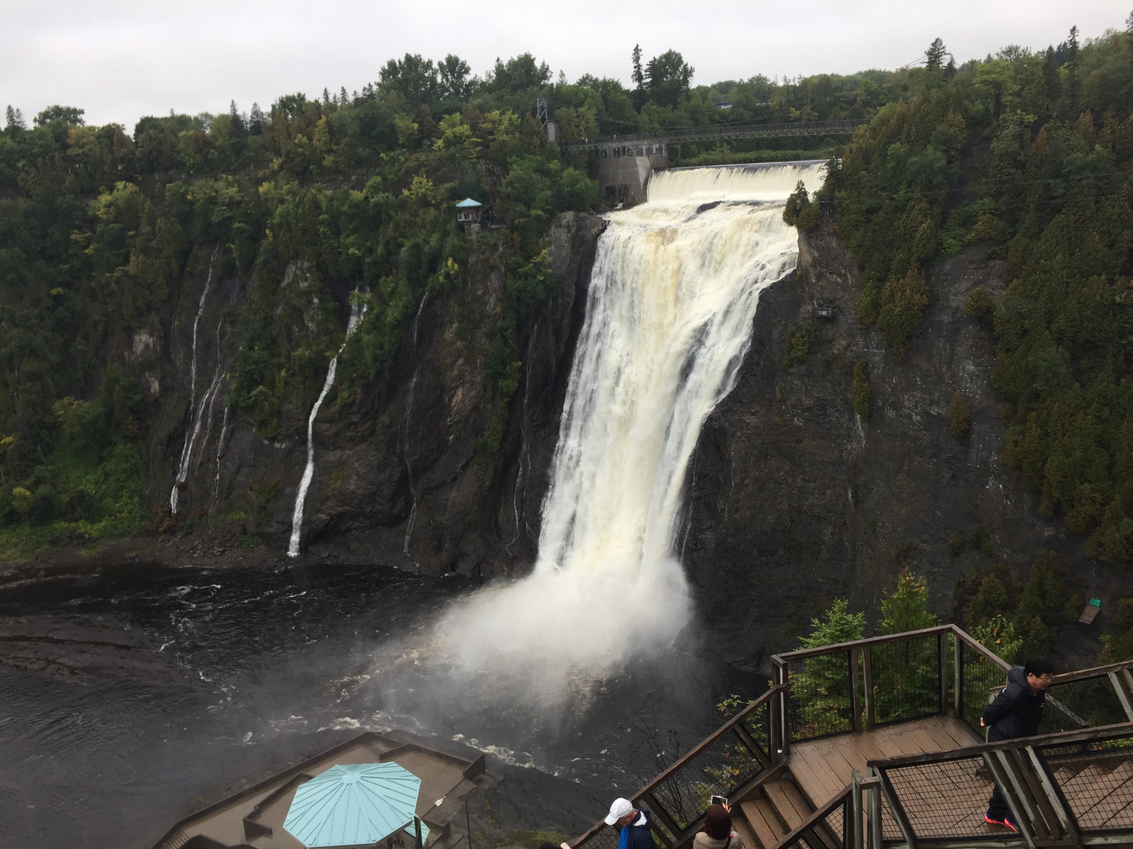 Québec: visite des chutes de Montmorancy