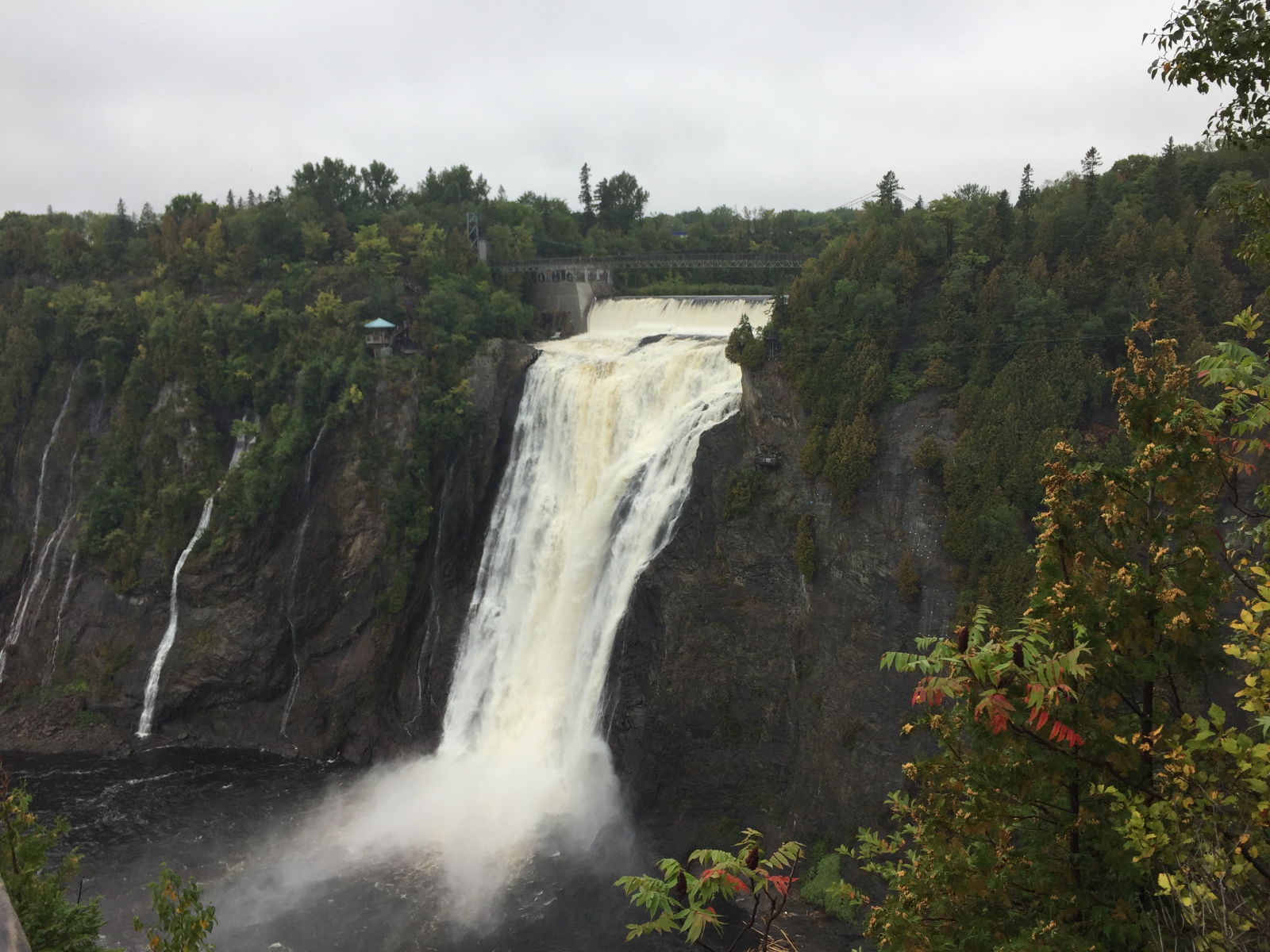 Québec: visite des chutes de Montmorancy