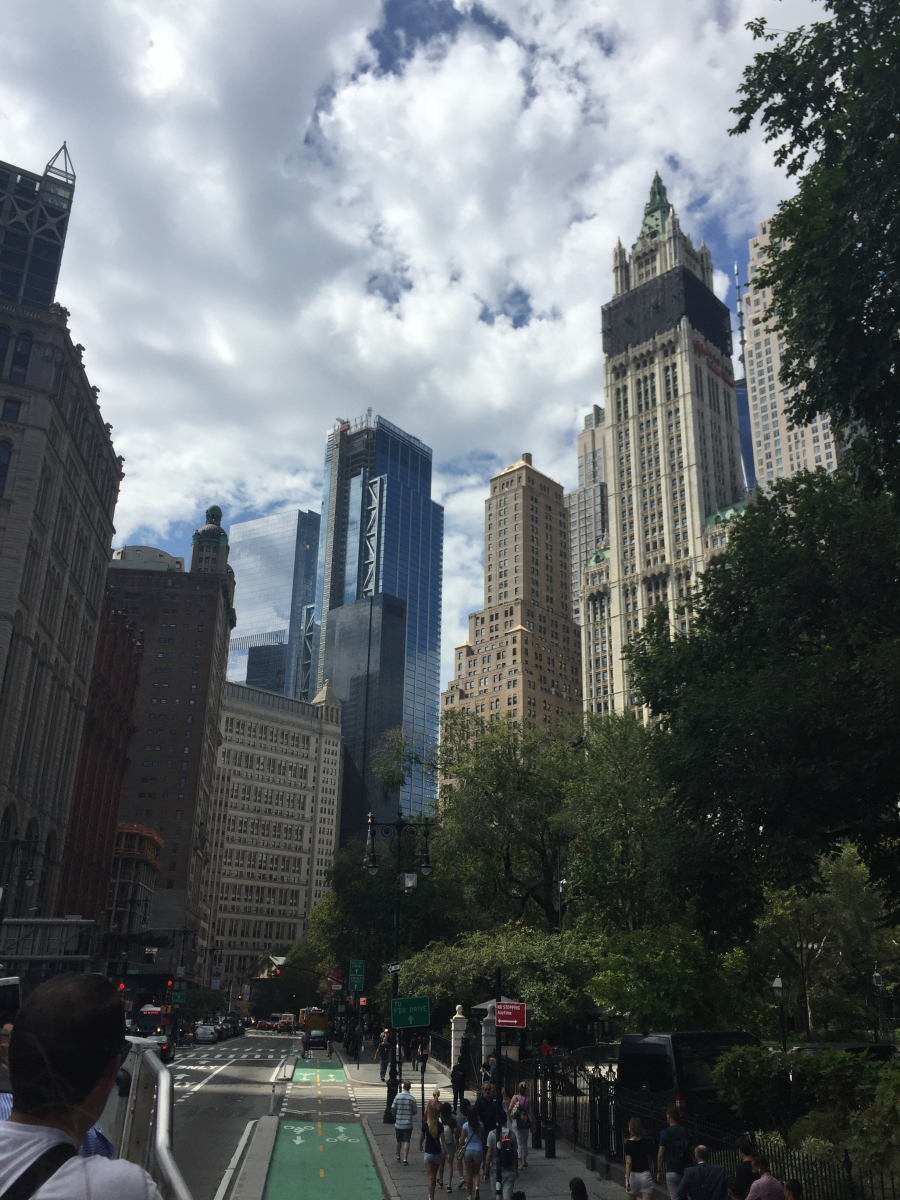 New York: première visite en bus