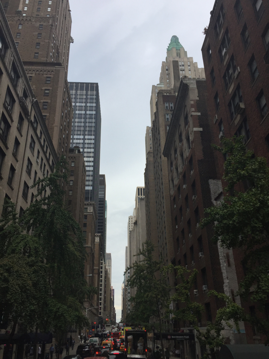 New York: première visite en bus
