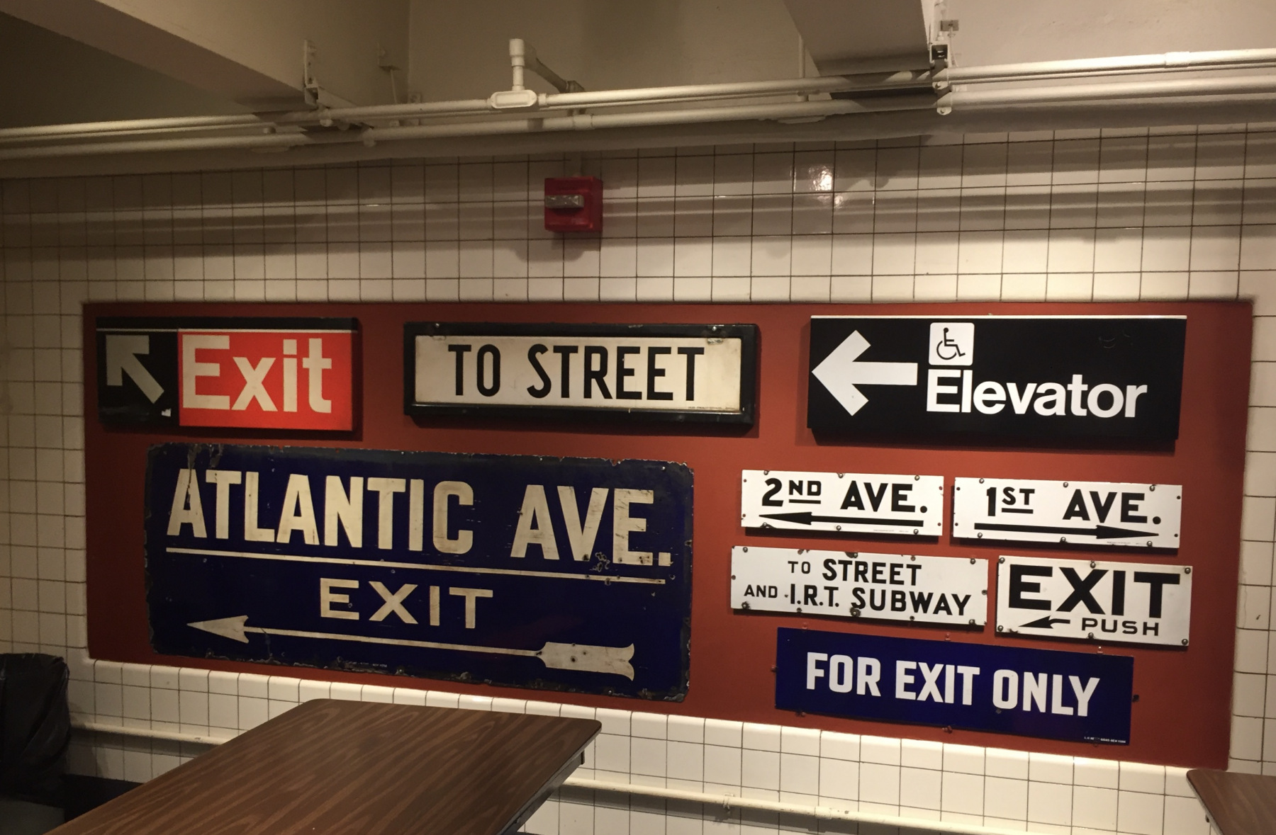 New York: visite du musée du métro