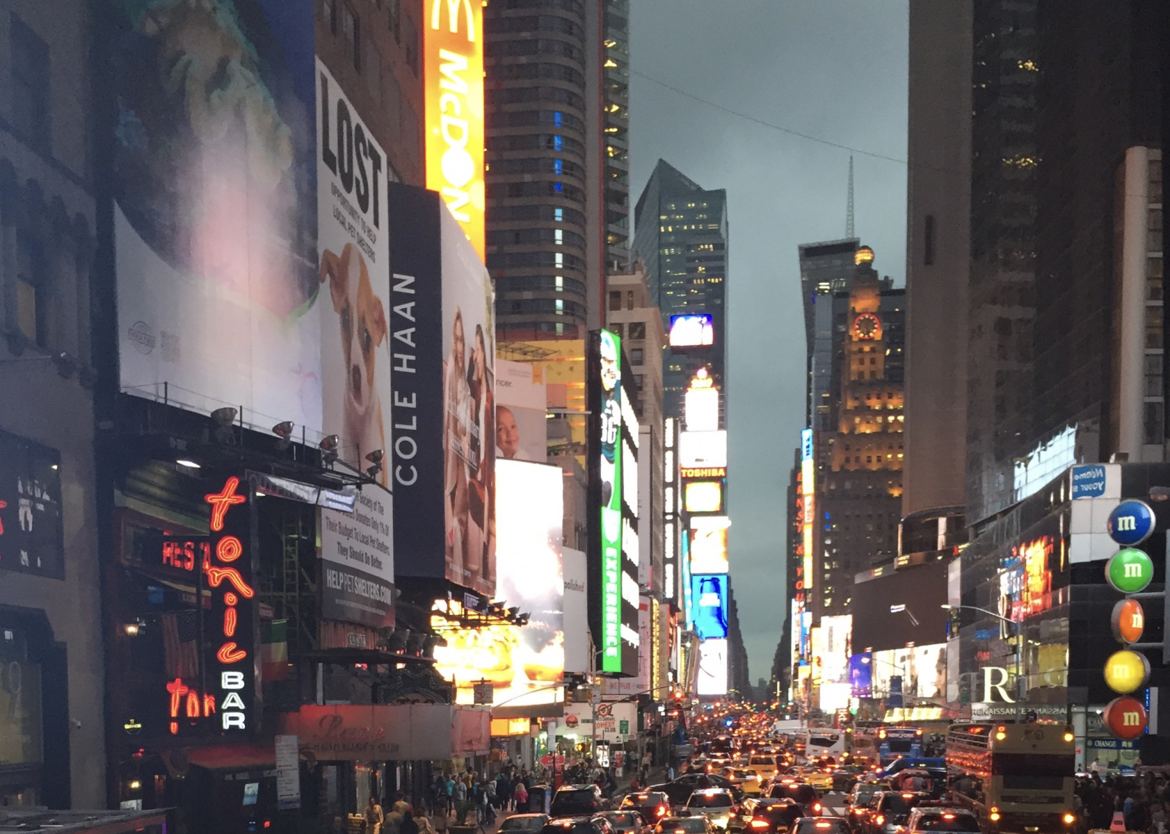 New York: première visite en bus