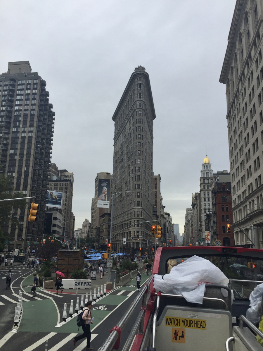 New York: première visite en bus