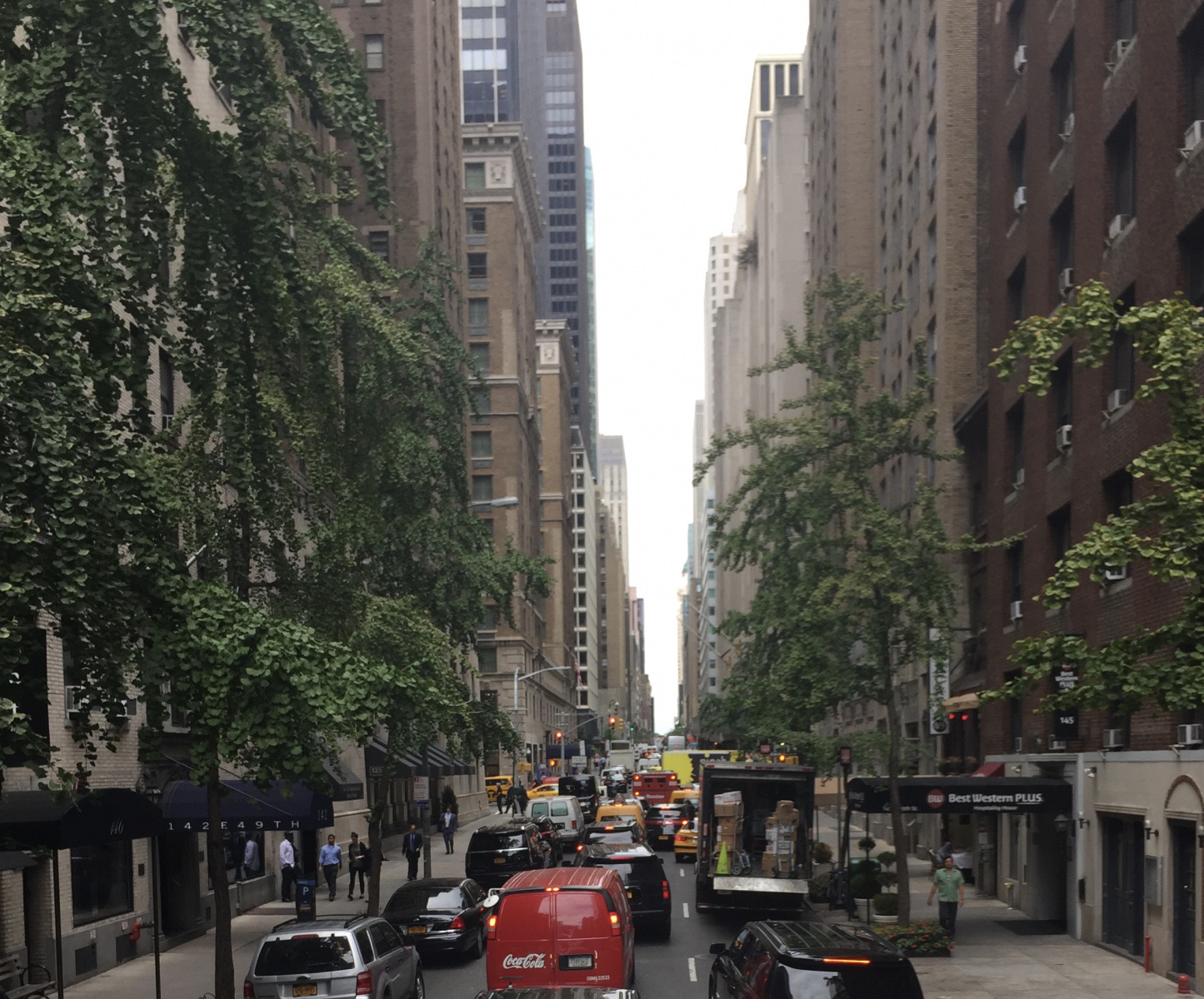New York: première visite en bus