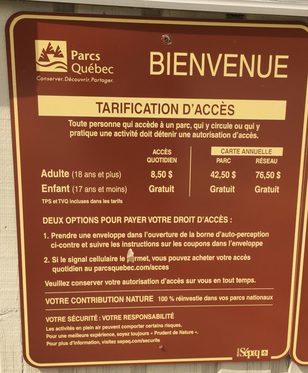 Québec: visite du parc du Mont Tremblant
