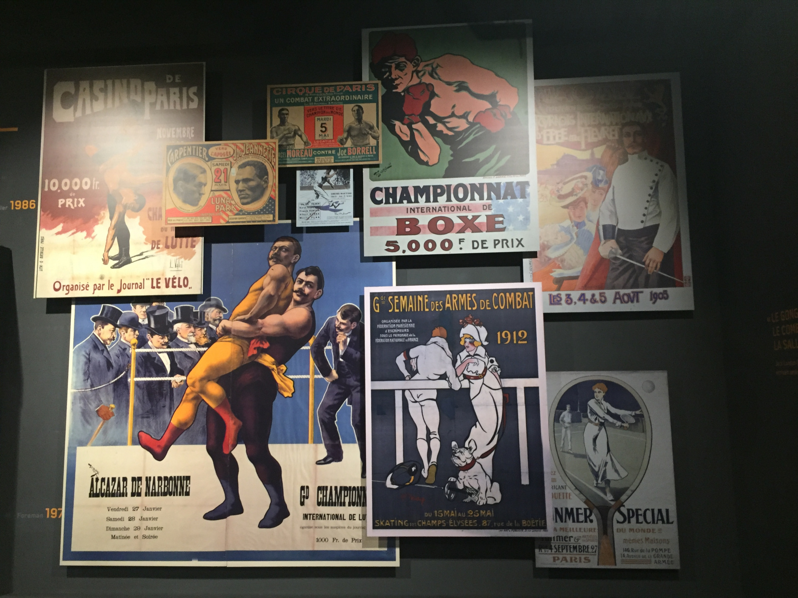 Visite du musée du sport à Nice