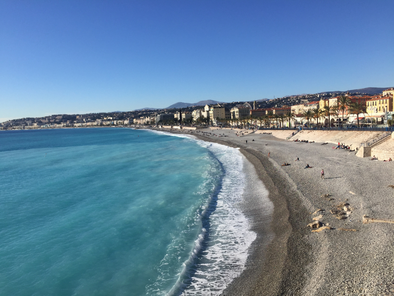 Ballade vers le port à Nice