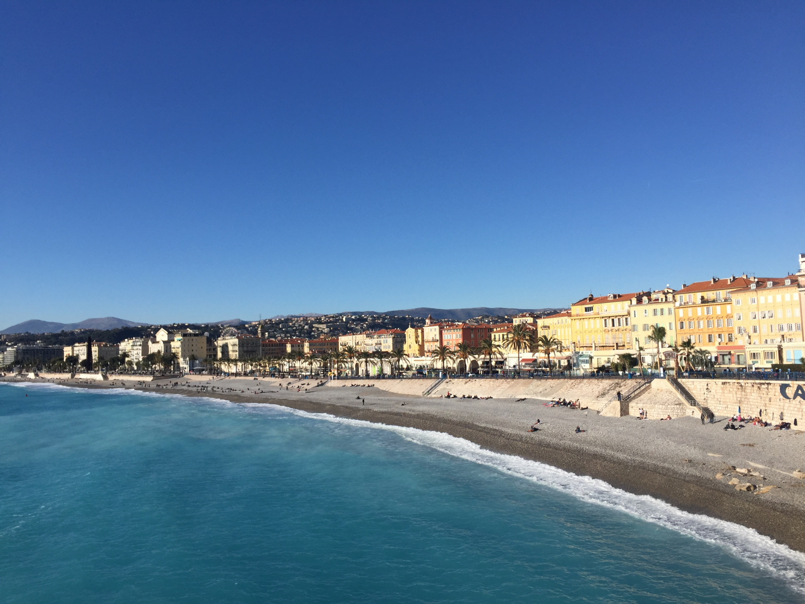 Ballade vers le port à Nice