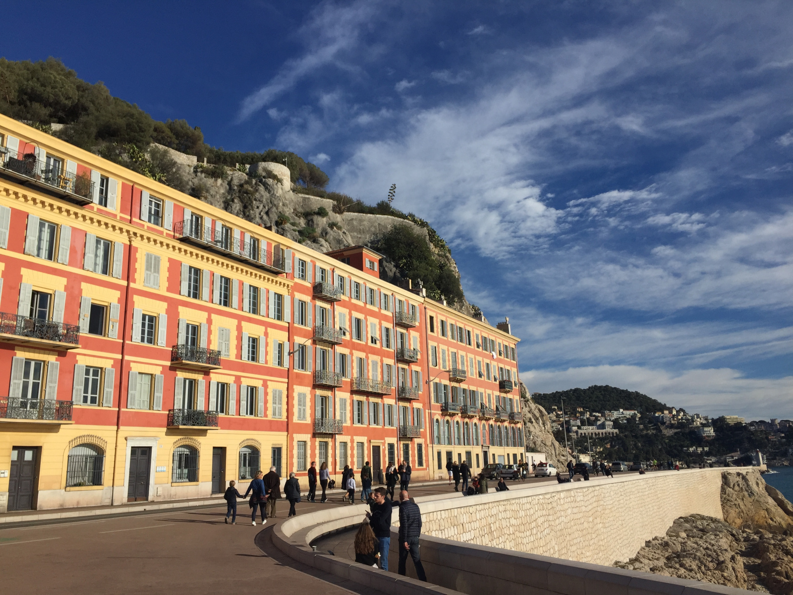 Ballade vers le port à Nice
