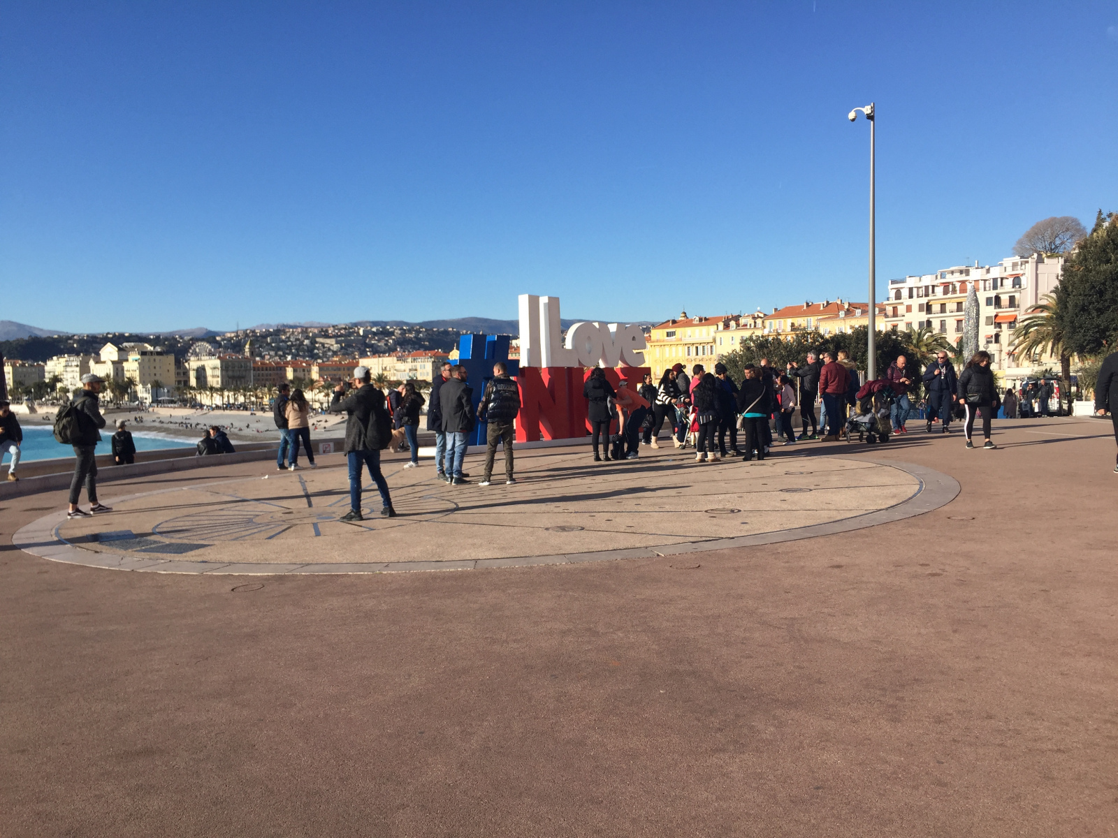 Ballade vers le port à Nice