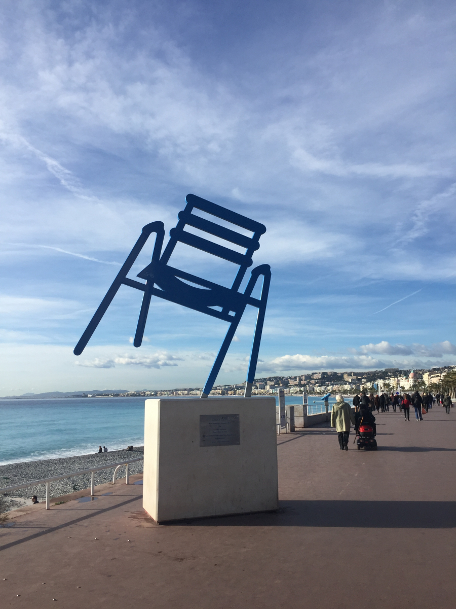 Ballade sur la promenade des Anglais à Nice