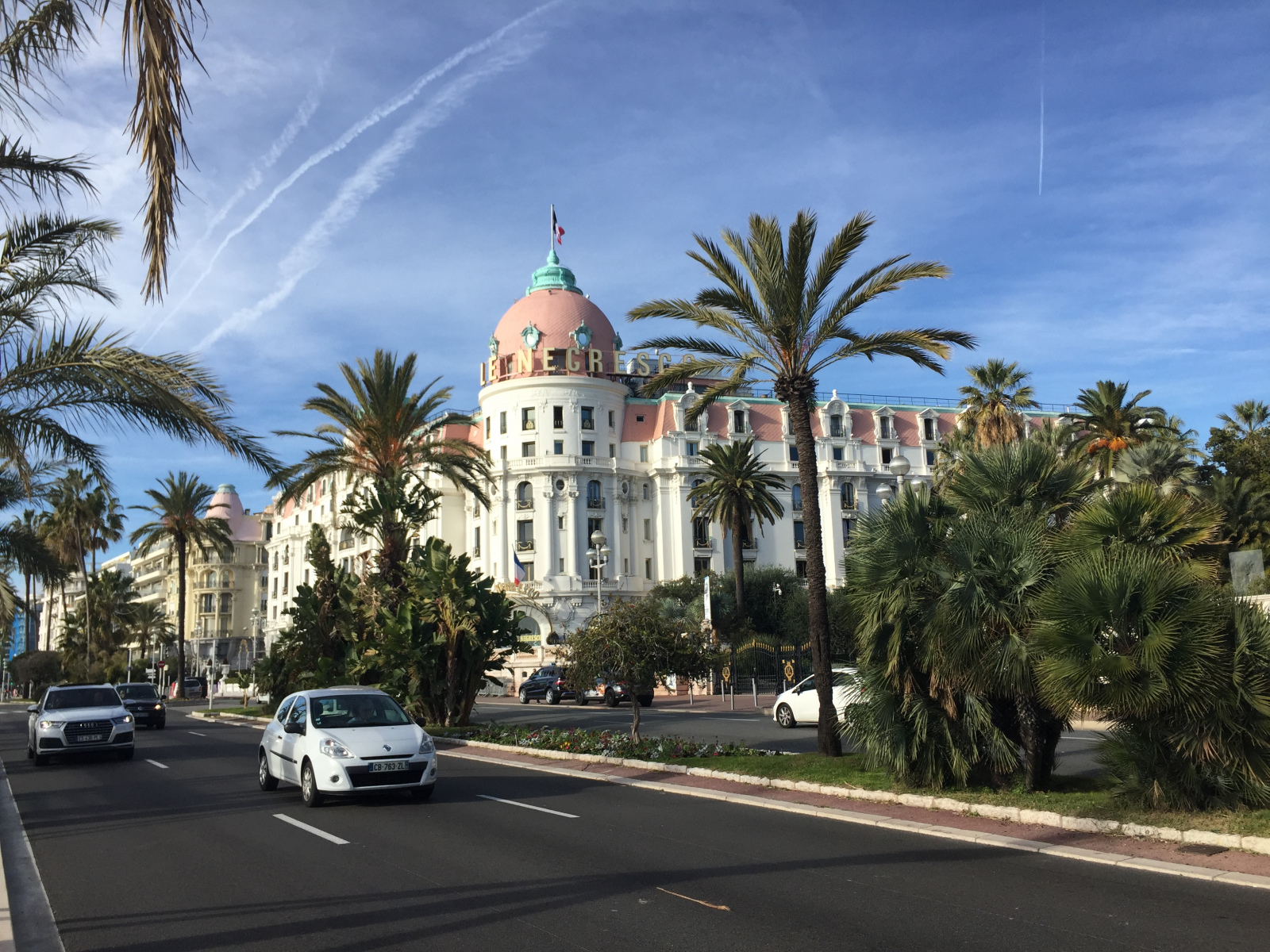 Ballade sur la promenade des Anglais à Nice