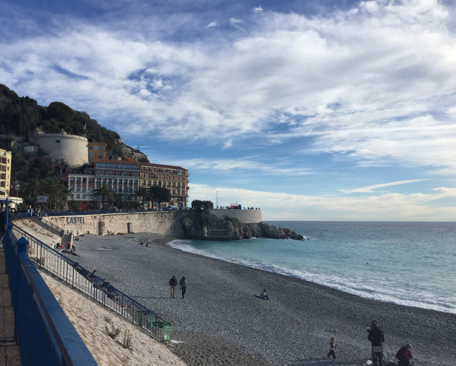 Ballade vers le port à Nice