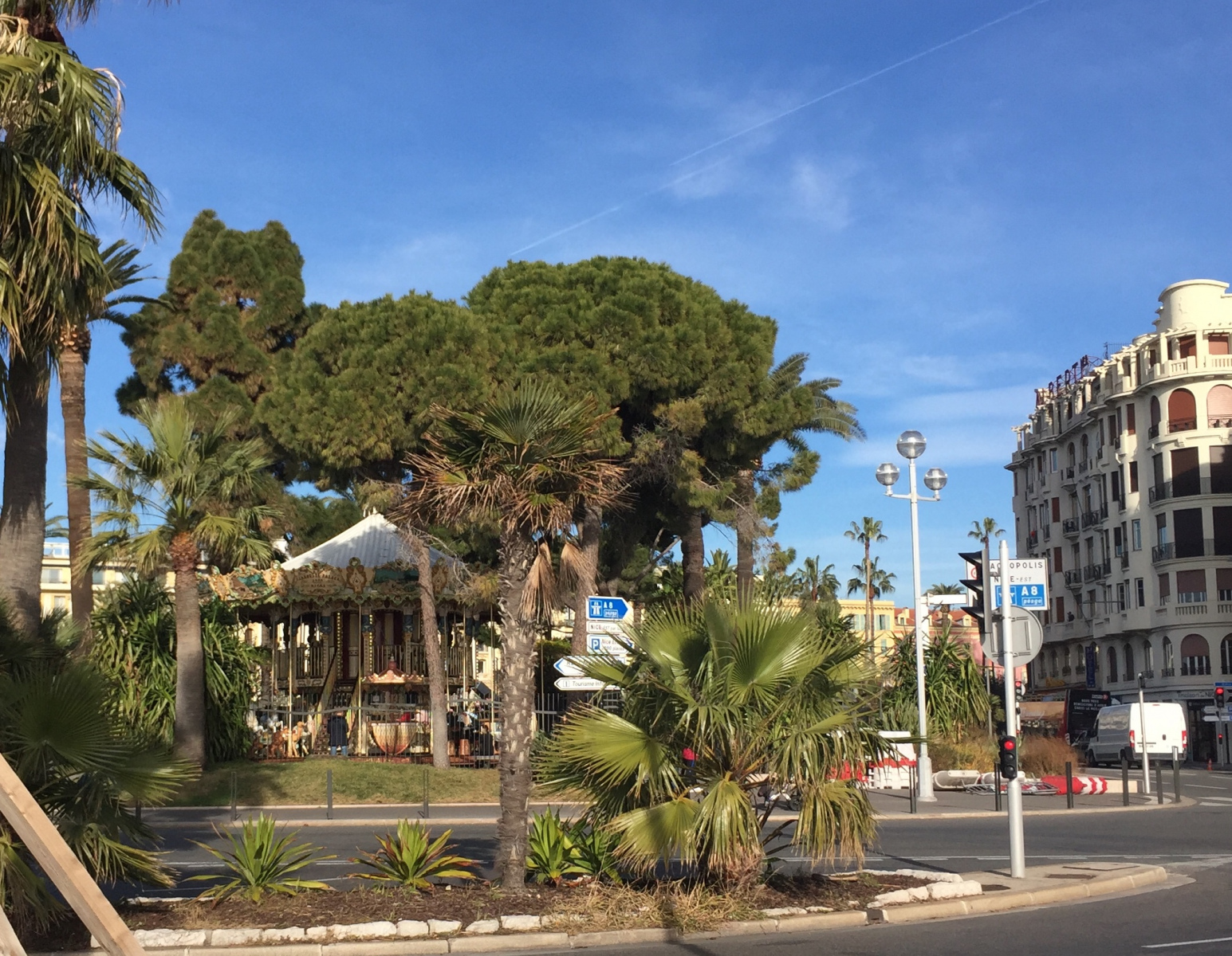 Ballade sur la promenade des Anglais à Nice