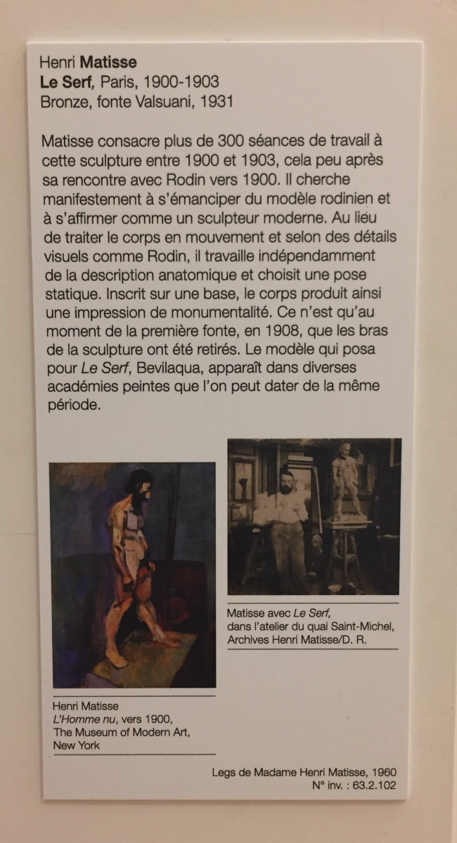 Visite du musée Matisse à Nice