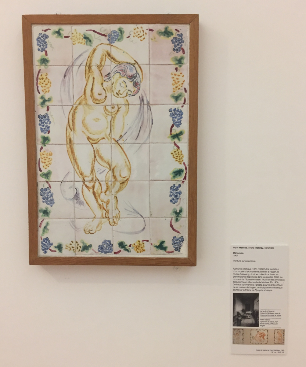 Visite du musée Matisse à Nice
