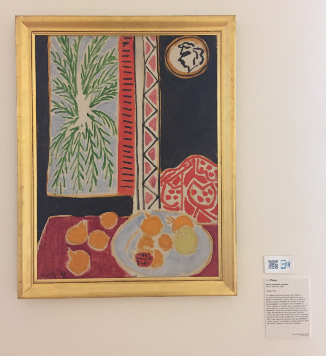 Visite du musée Matisse à Nice