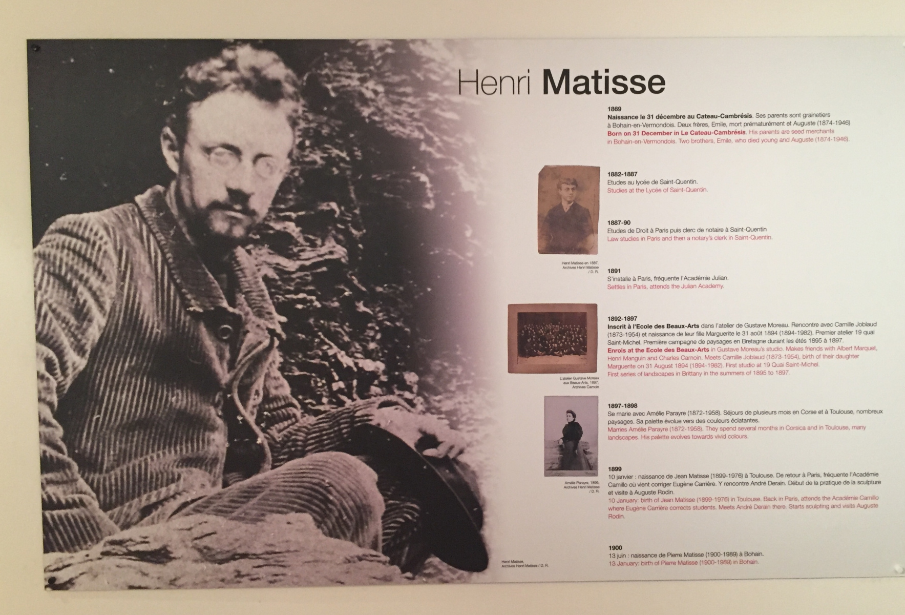 Visite du musée Matisse à Nice