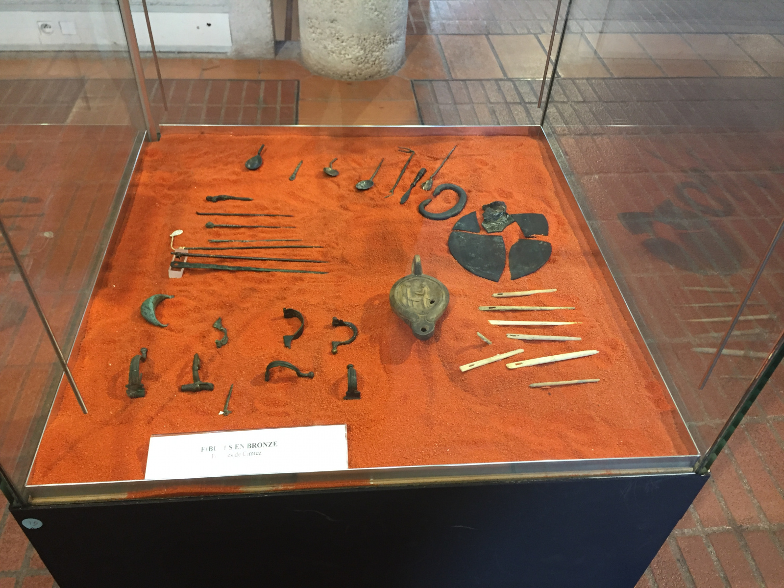 Visite du musée archéologique de Nice