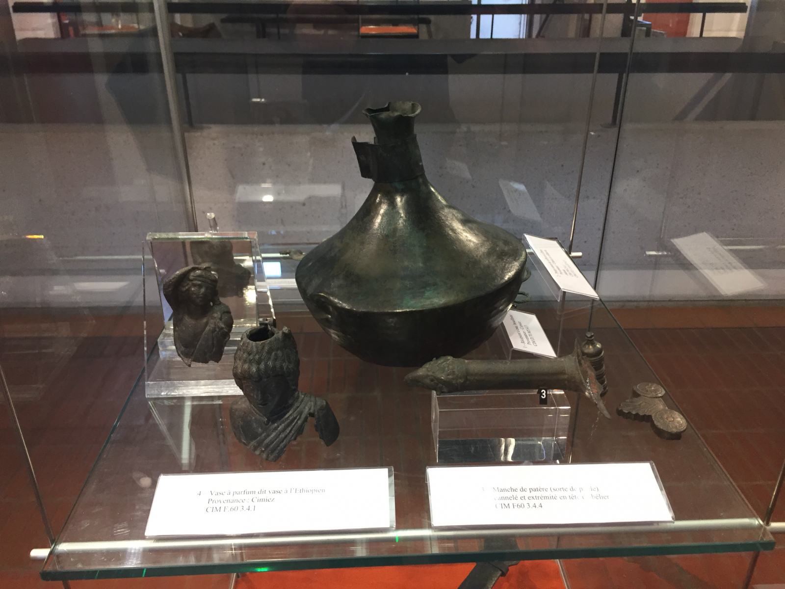 Visite du musée archéologique de Nice
