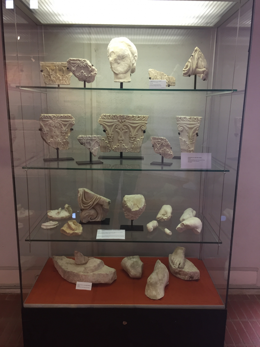 Visite du musée archéologique de Nice