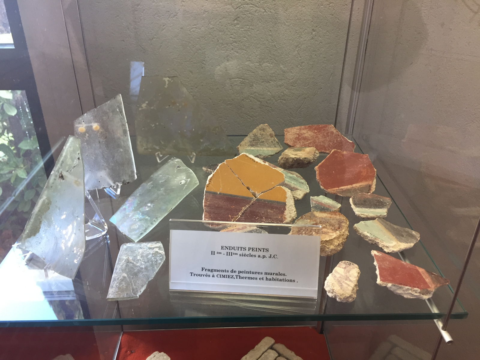 Visite du musée archéologique de Nice