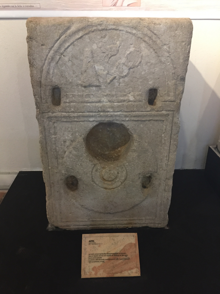 Visite du musée archéologique de Nice