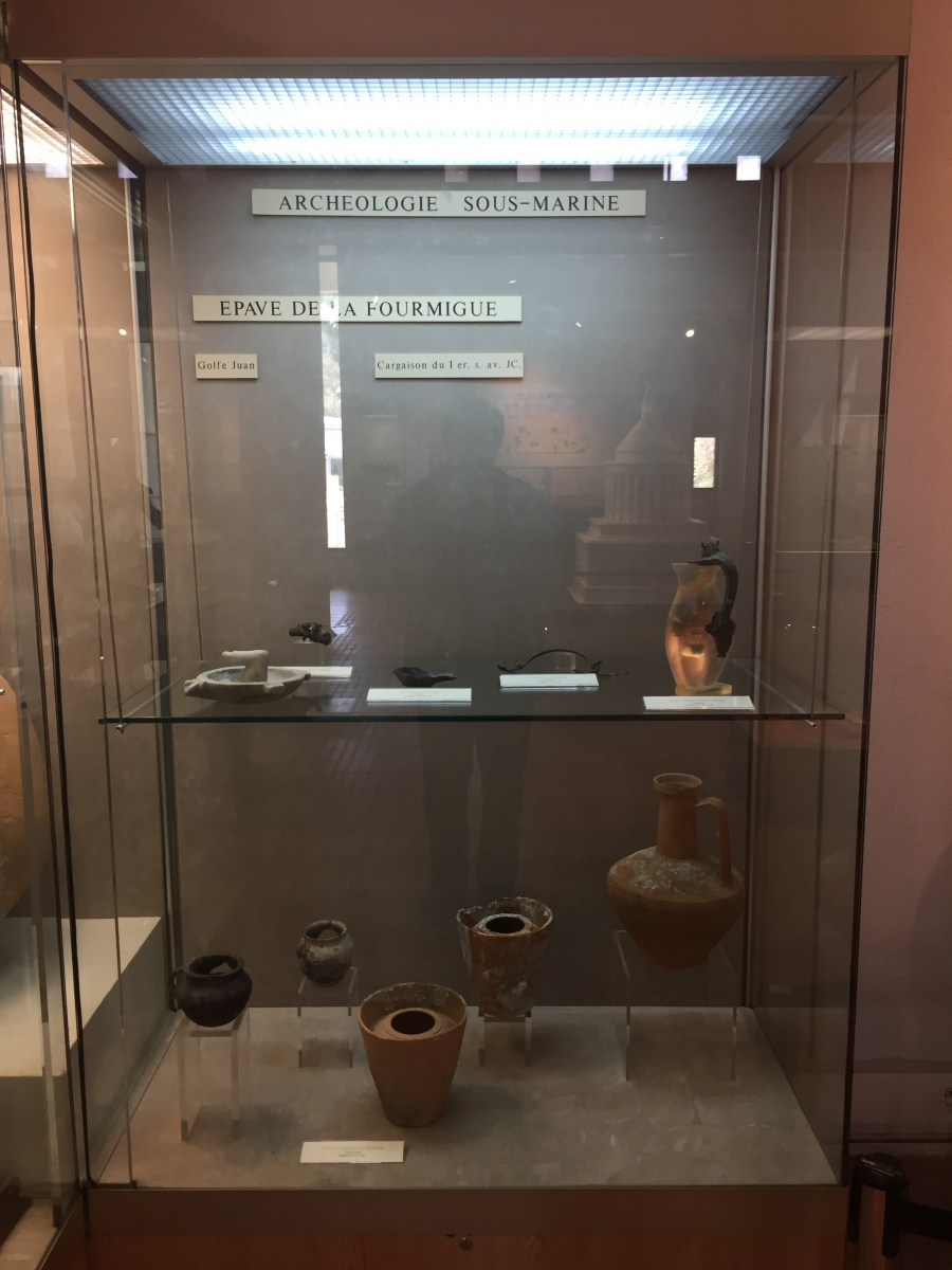 Visite du musée archéologique de Nice