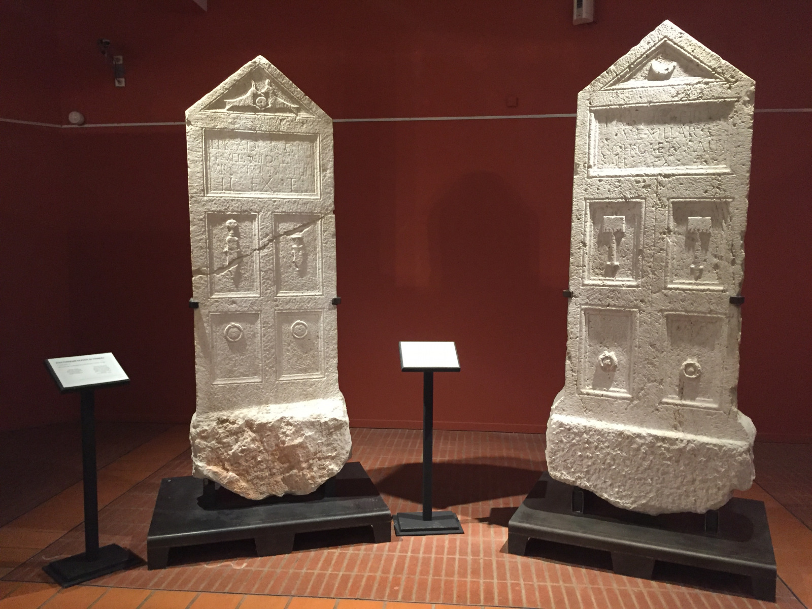 Visite du musée archéologique de Nice