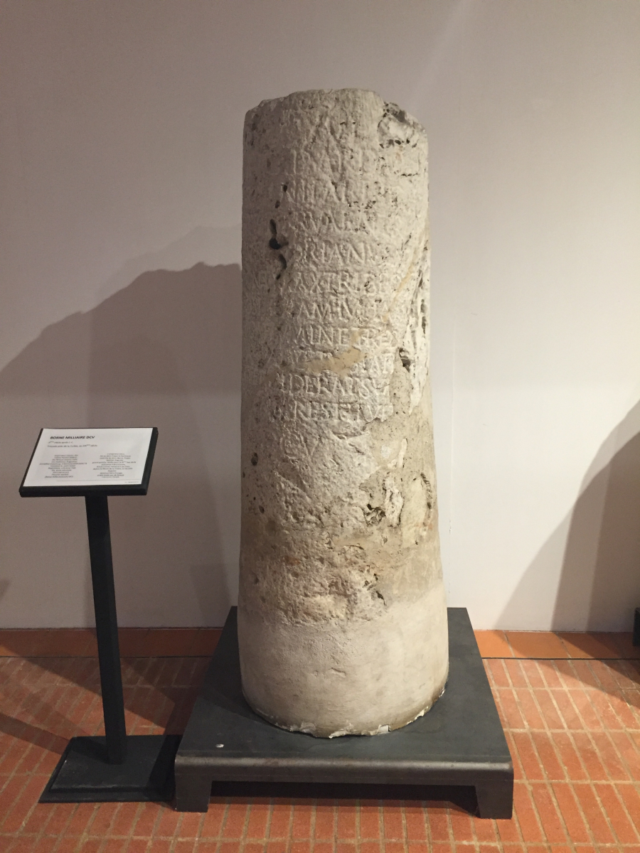 Visite du musée archéologique de Nice