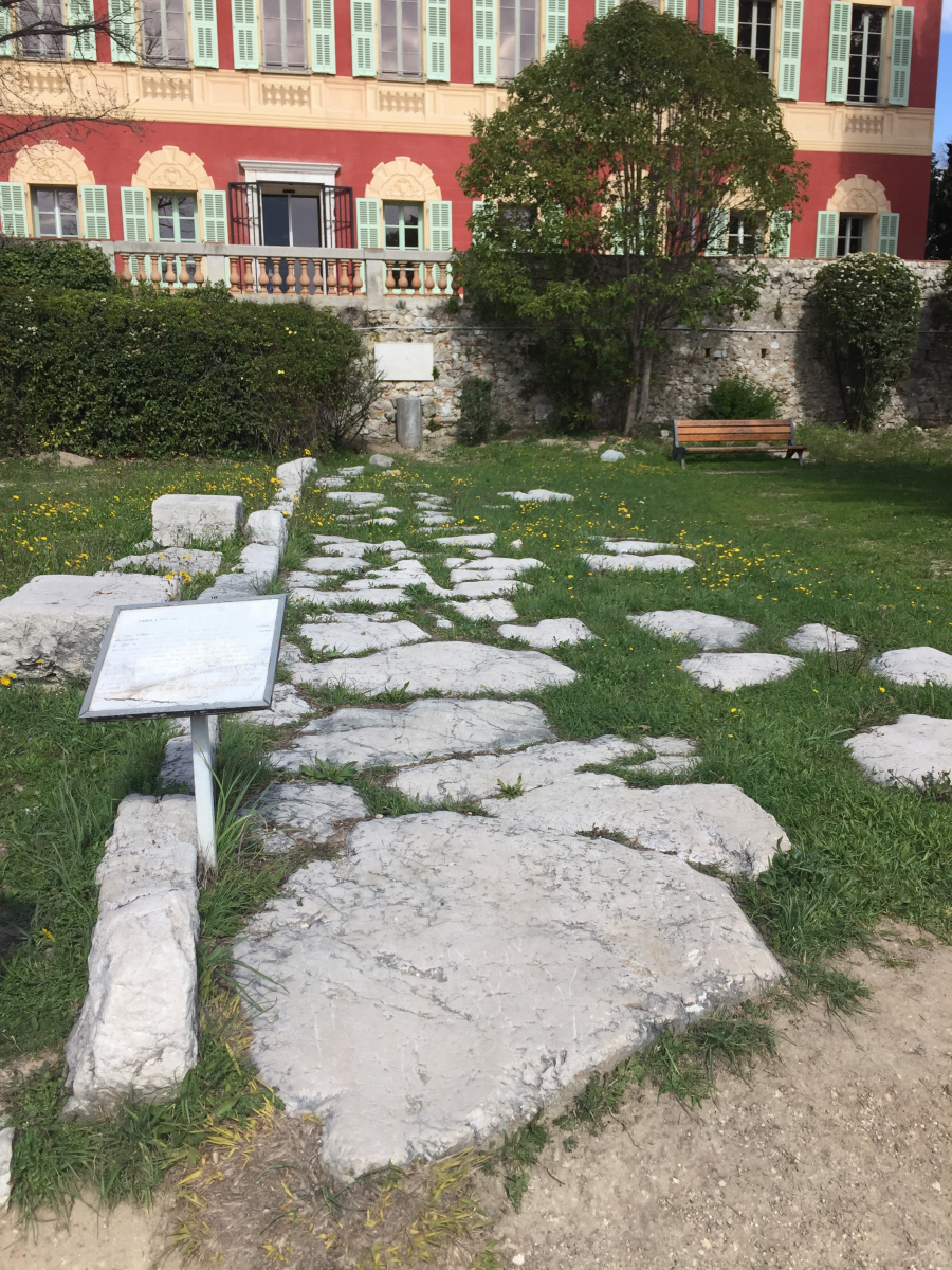 Visite du musée archéologique de Nice