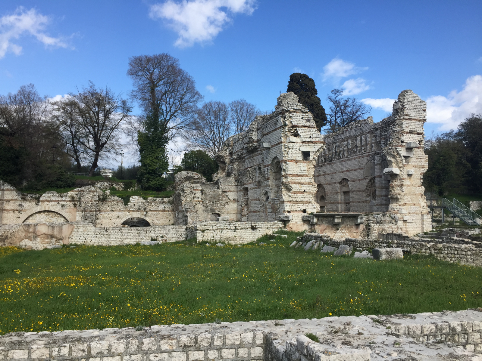 Visite du musée archéologique de Nice