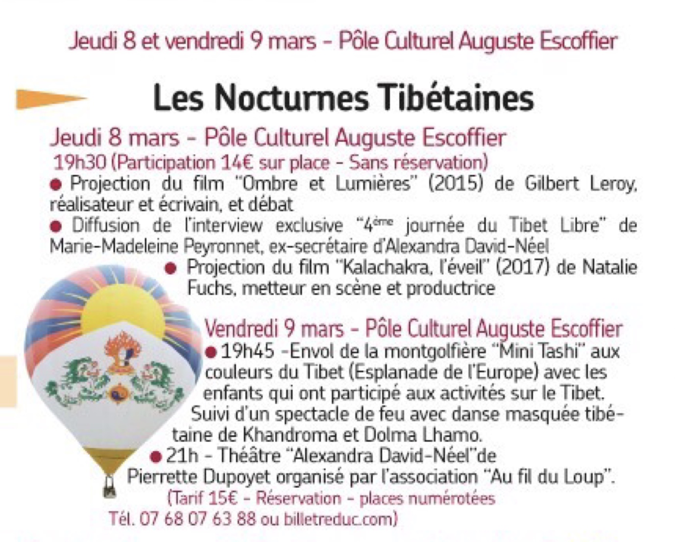 4ème Journée du Tibet libre