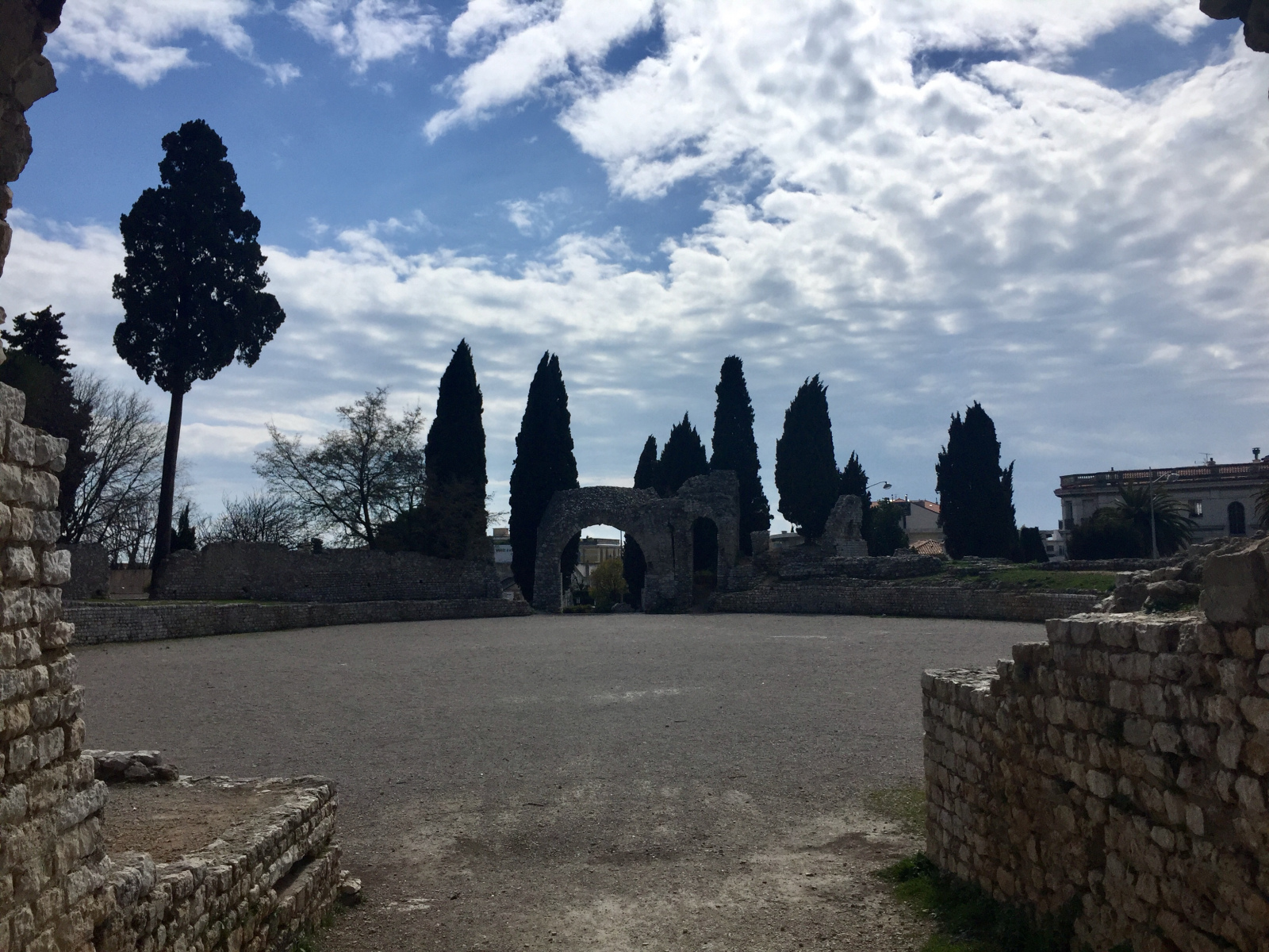 Visite du musée archéologique de Nice