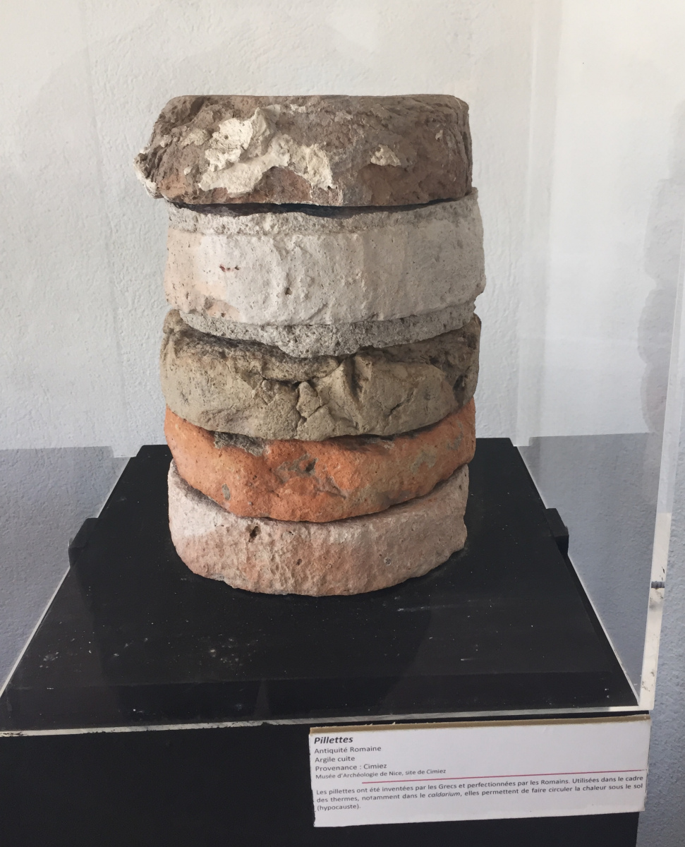 Visite du musée archéologique de Nice