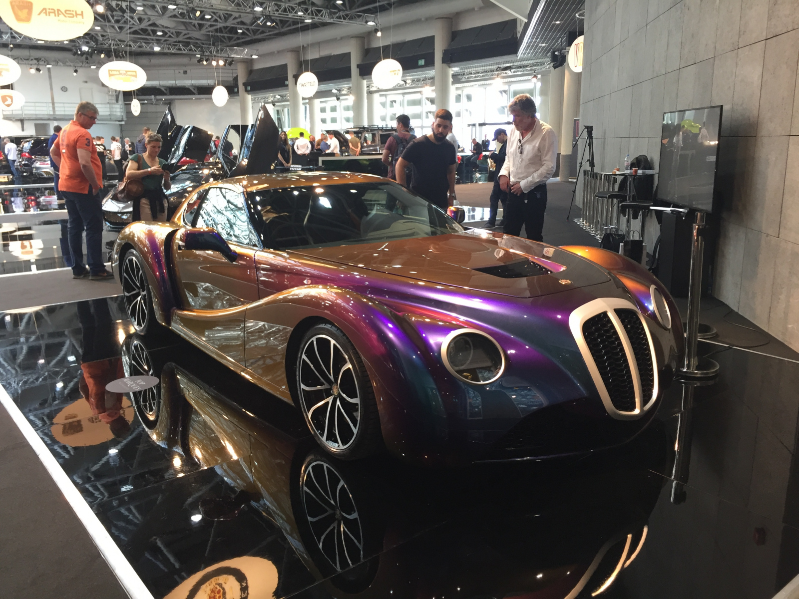 Visite du salon Top Marques 2018 à Monaco