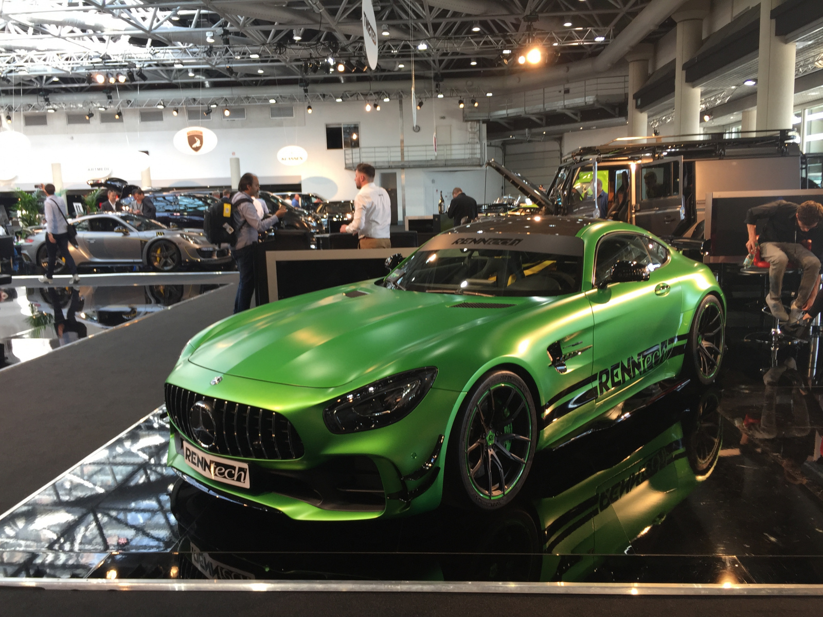 Visite du salon Top Marques 2018 à Monaco