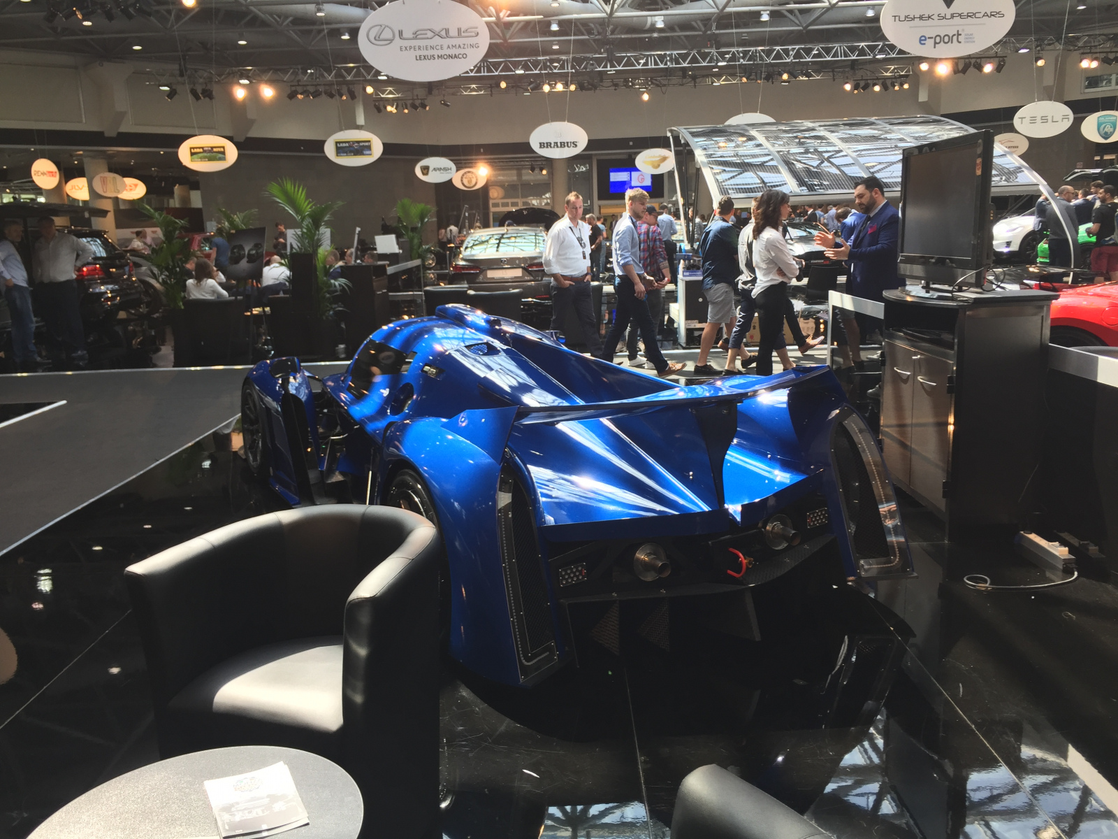 Visite du salon Top Marques 2018 à Monaco