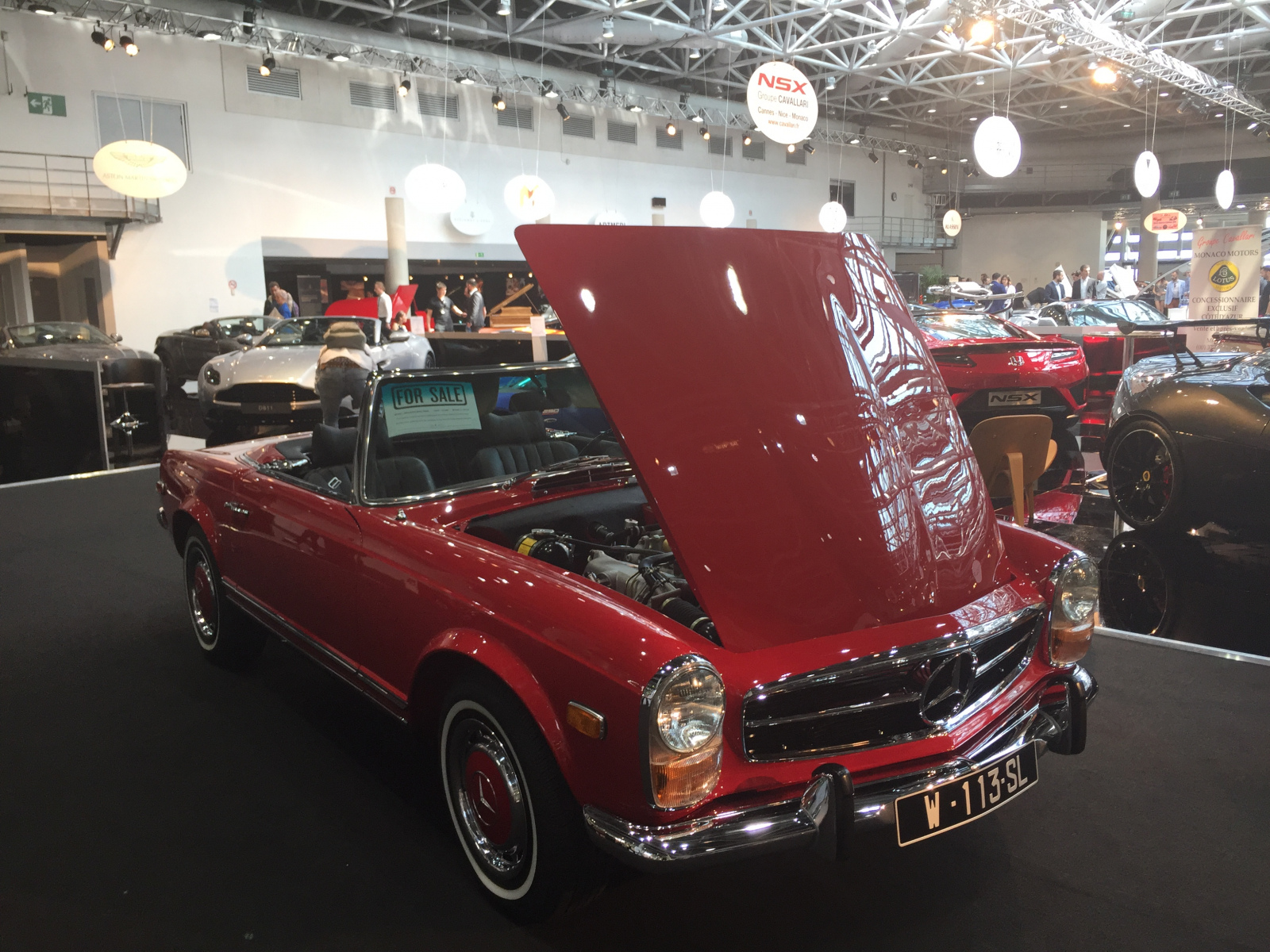 Visite du salon Top Marques 2018 à Monaco